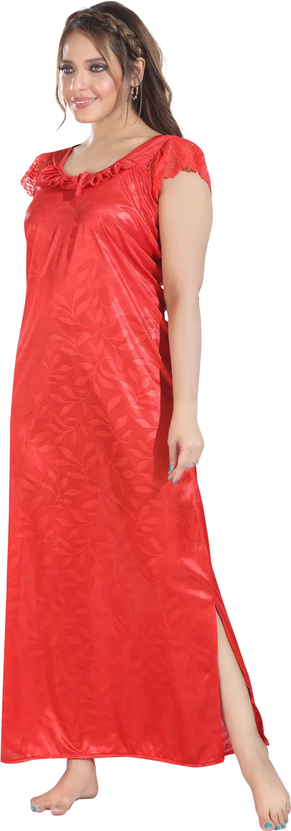 Red_Satin_Solid_Regular_Nighty_For_Women