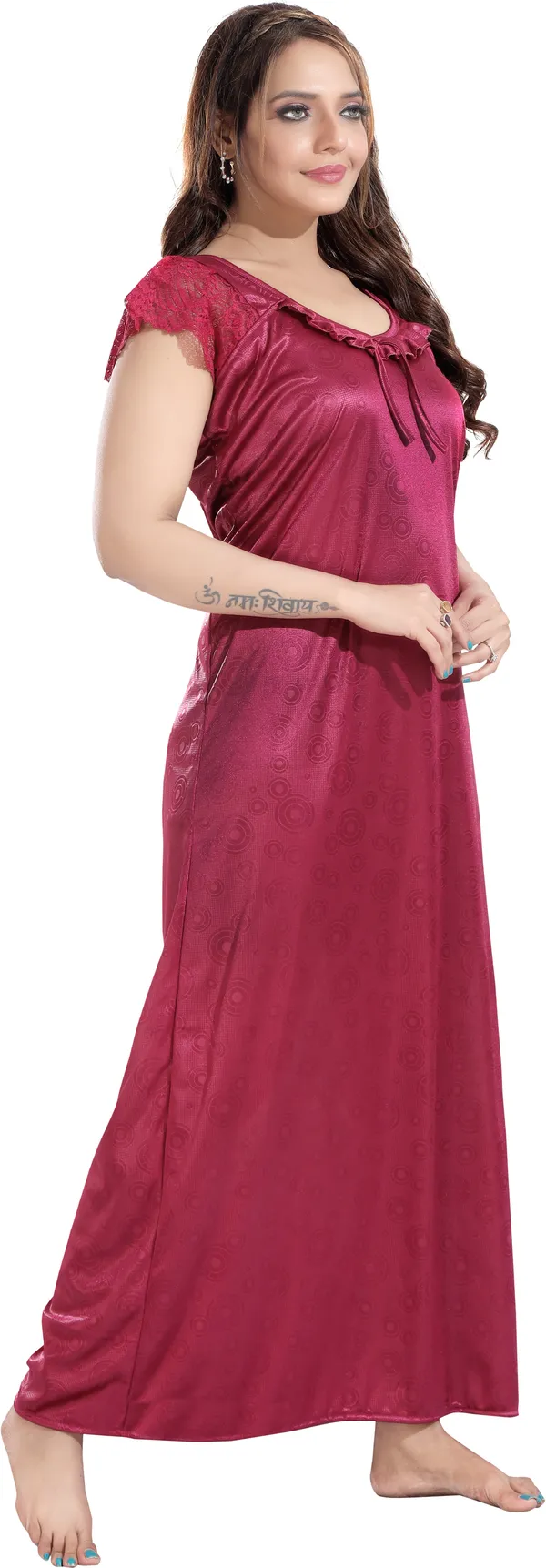 Red_Satin_Solid_Regular_Nighty_For_Women