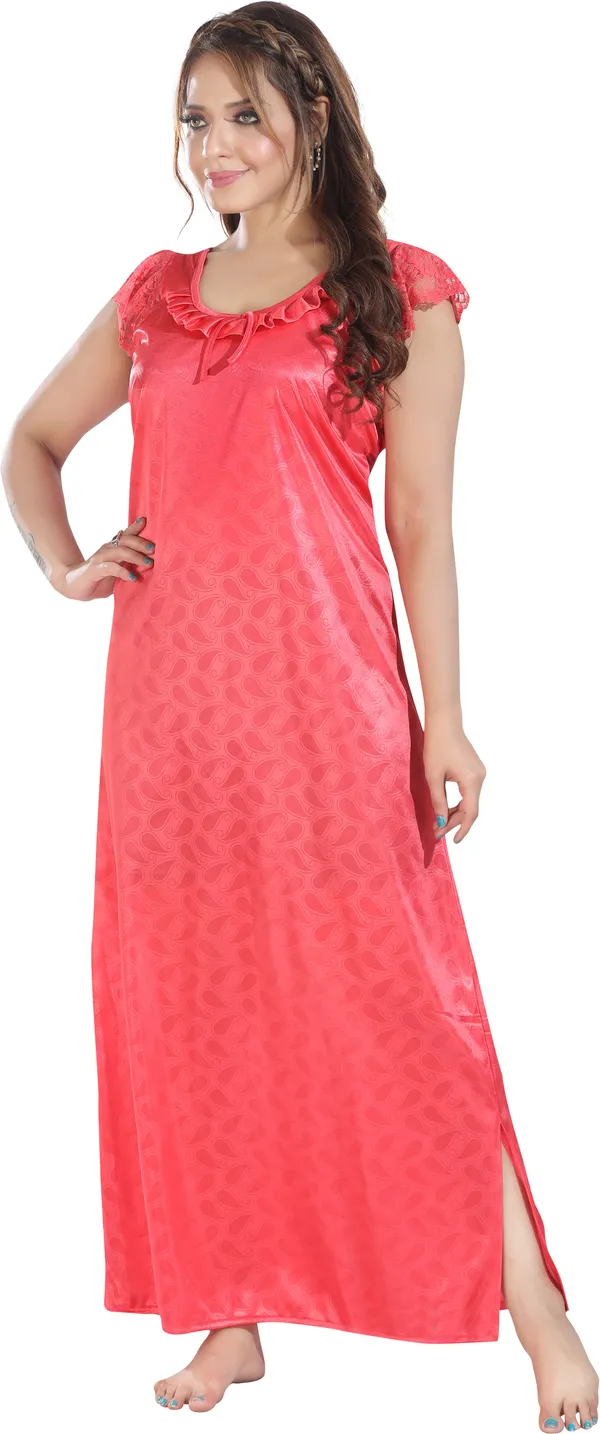 Pink_Satin_Solid_Regular_Nighty_For_Women