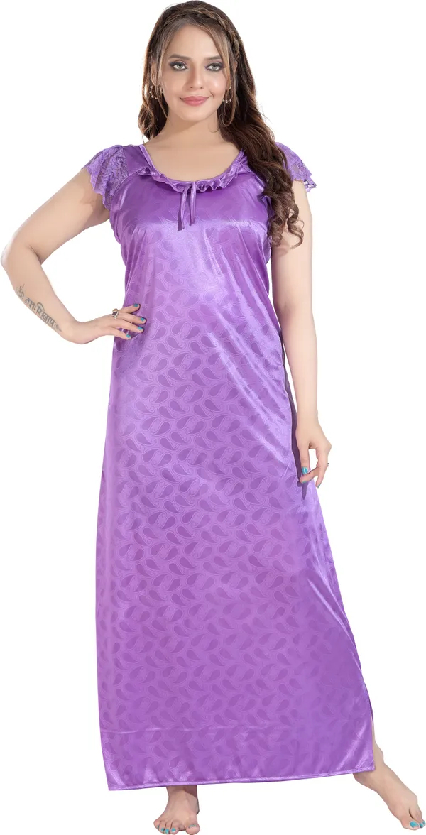 Purple_Satin_Solid_Regular_Nighty_For_Women