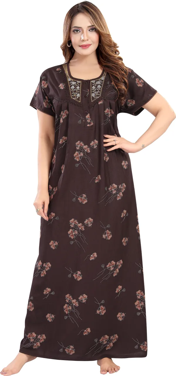 LIFE-TALE_Women_Nighty_(Multicolor)