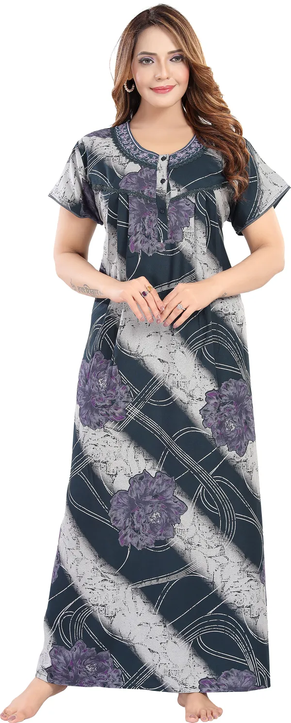 LIFE-TALE_Women_Nighty_(Multicolor)