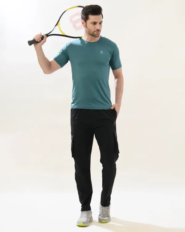 Sage_Green_Wave_Flex_Dri_Fit_T-Shirt_For_Men