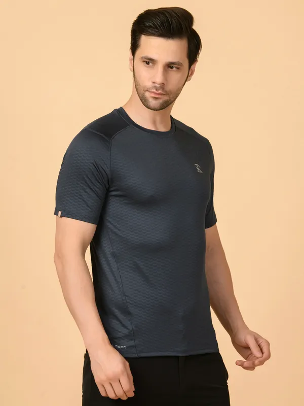 Navy_Activewear_Half_Sleeves_T-Shirt_For_Men