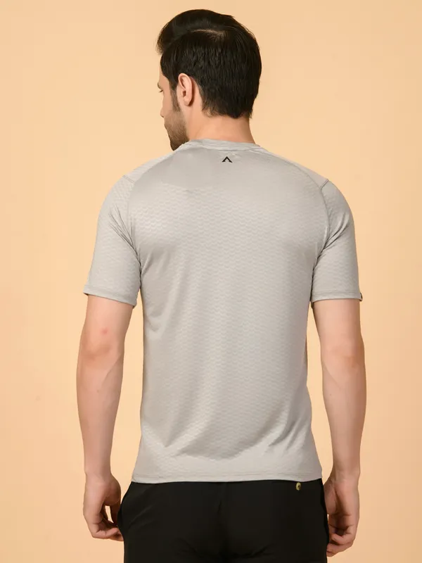 Light_Grey_Activewear_Half_Sleeves_T-Shirt_For_Men