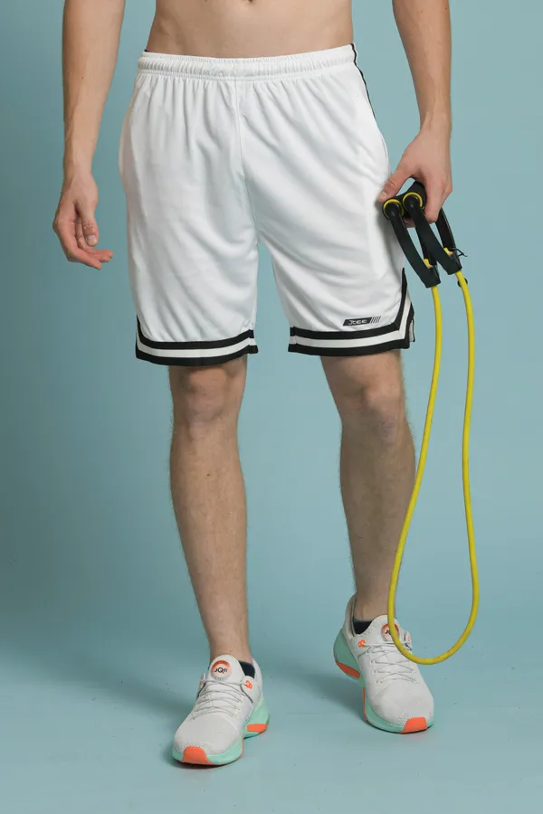 White_Activewear_Basketball_Shorts_For_Men