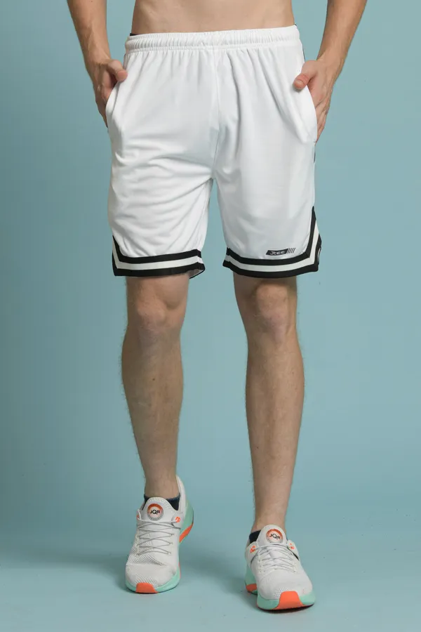 White_Activewear_Basketball_Shorts_For_Men