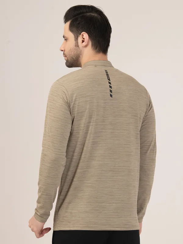 SAND_MELANGE_FULL_SLEEVE_ZIPPER_TSHIRT