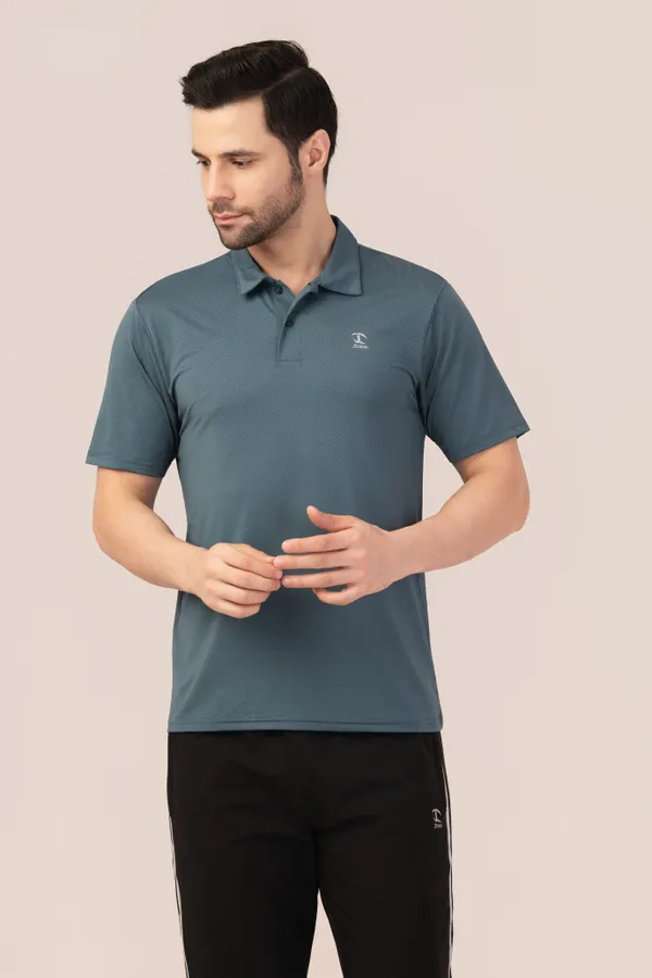 Teal_Activewear_Nexfit_Polo_T-Shirt_For_Men