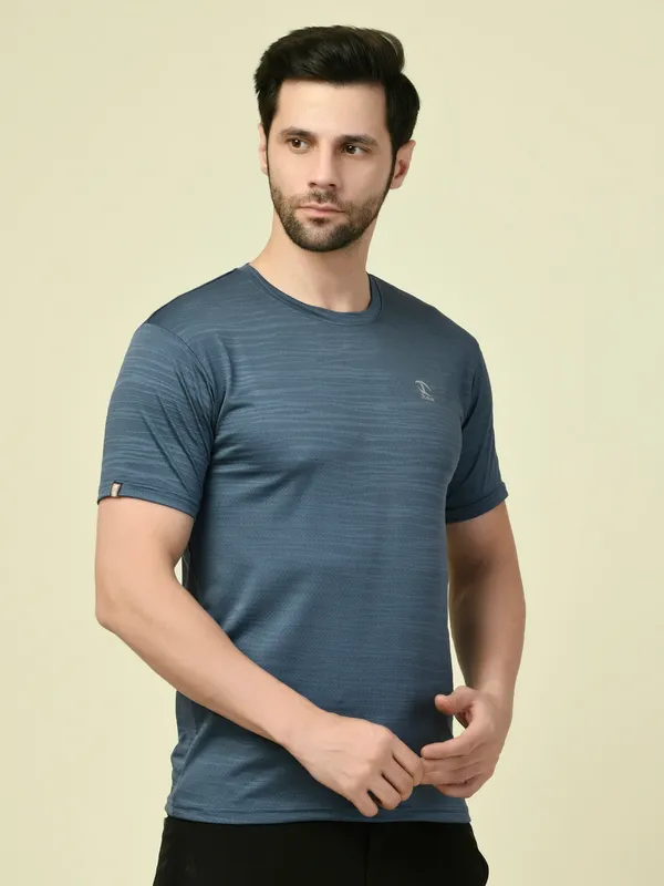Blue_Activewear_Polyester_Blend_T-Shirt_For_Men