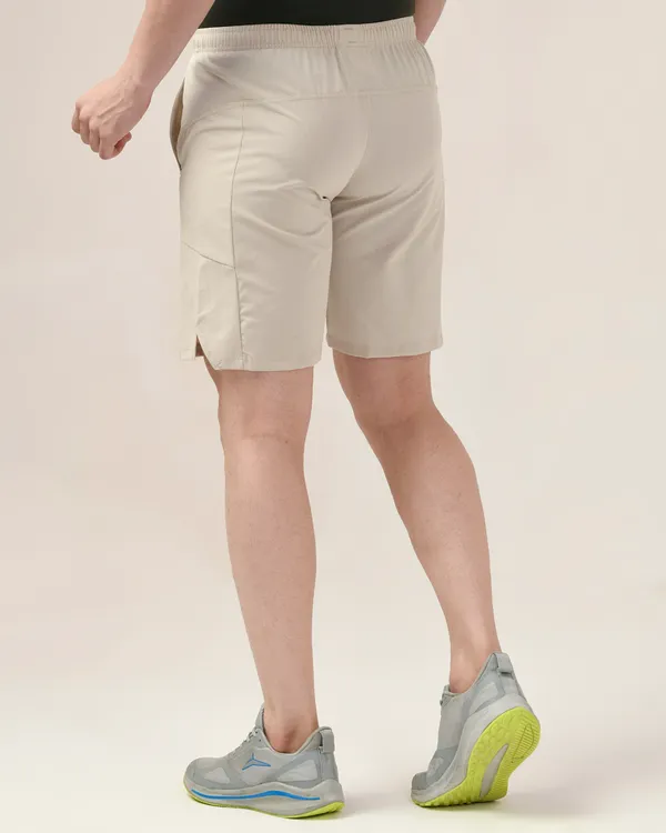 Light_Beige_Activewear_Polyester_Dot_Ns_Short's_For_Men