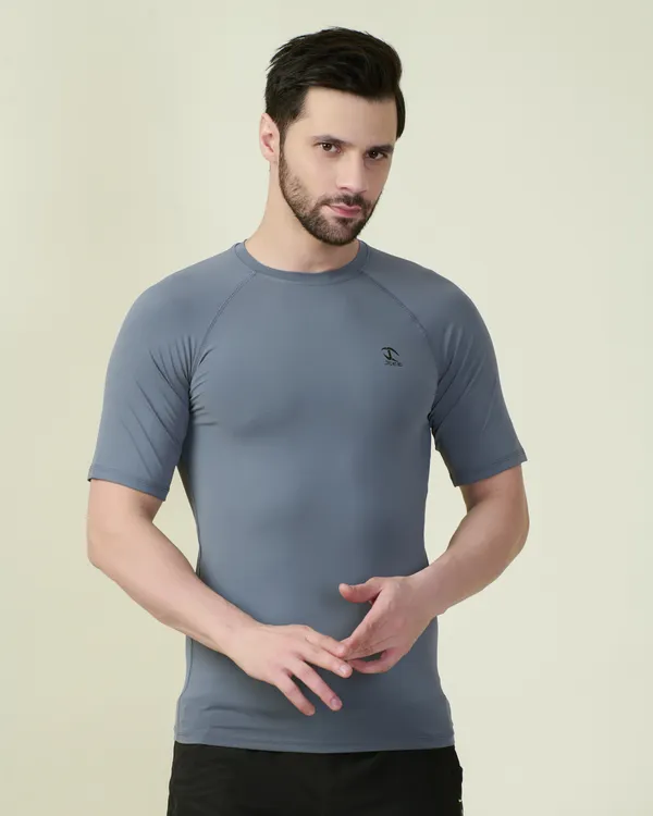 Grey_Half_Sleeve_Compression_Tshirt