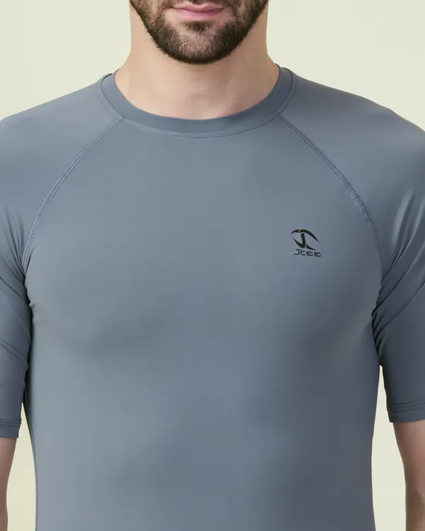 Grey_Half_Sleeve_Compression_Tshirt