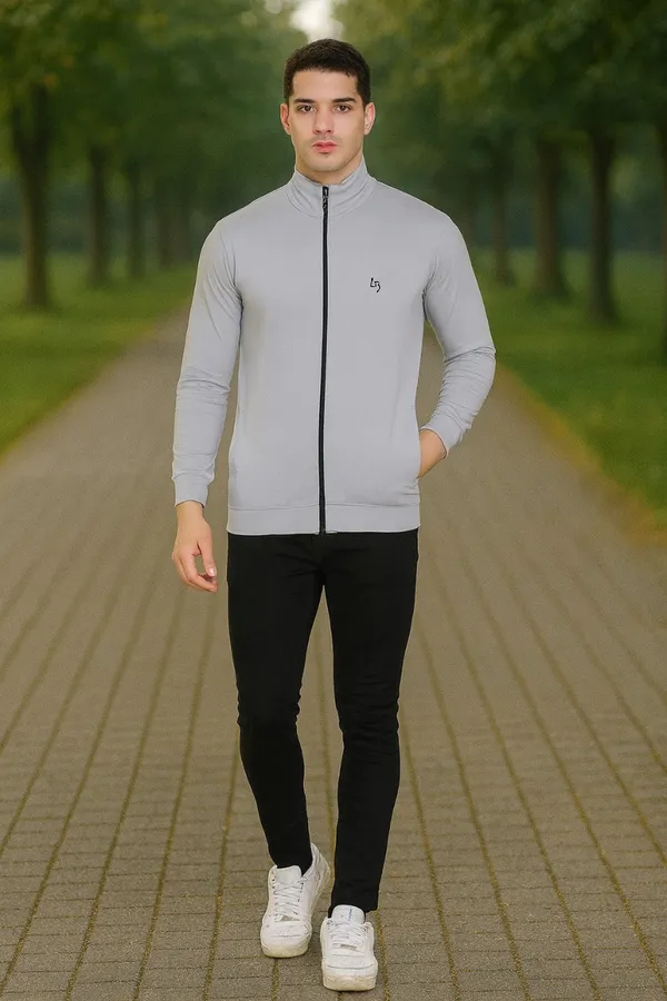 Light_Grey_Polyester_Blend_Solid_Dri_Fit_Jacket_With_4_Way_Lycra_For_Men