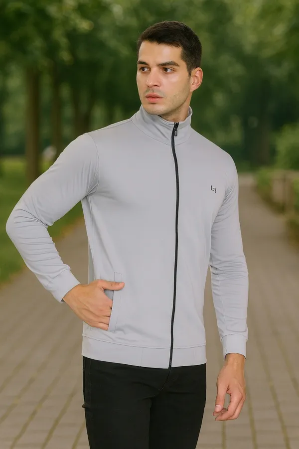 Light_Grey_Polyester_Blend_Solid_Dri_Fit_Jacket_With_4_Way_Lycra_For_Men