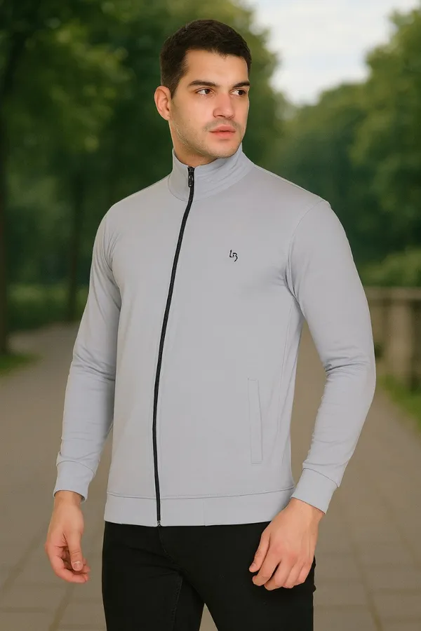 Light_Grey_Polyester_Blend_Solid_Dri_Fit_Jacket_With_4_Way_Lycra_For_Men
