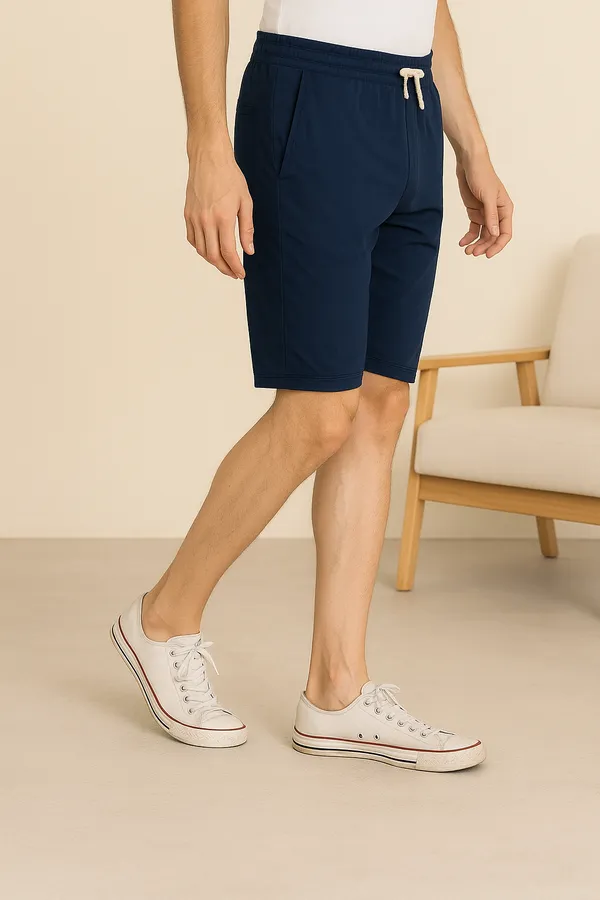Solid_Navy_Blue_Cotton_Shorts_for_Men