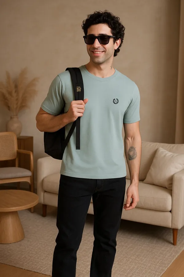 Green_Polyester_Blend_Solid_Dri_Fit_Tshirt_For_Men