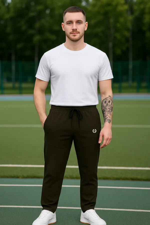 Polyester_Solid_Track_Pant_Double_Cut_Stretch_For_Men_(Olive)