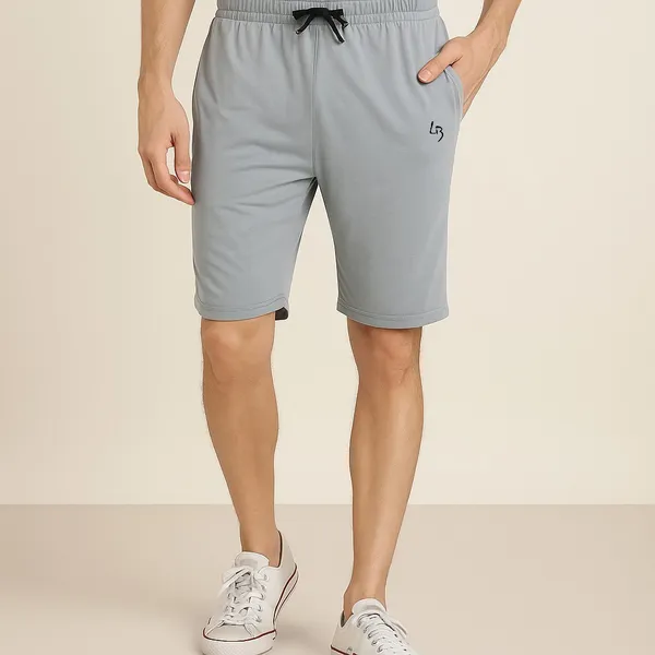 Solid_Grey_Cotton_Shorts_for_Men