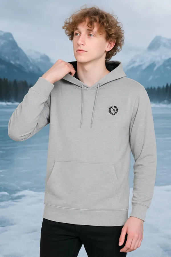 Leebonee_Mens_Solid_Grey_Cotton_Fleece_Signature_Sweatshirt