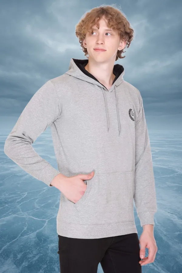 Leebonee_Mens_Solid_Grey_Cotton_Fleece_Signature_Sweatshirt