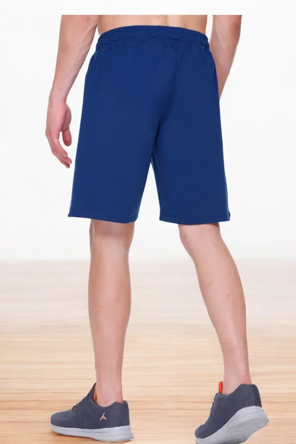 Polyester_Blend_Shorts_Side_Stripe_For_Men_(Airforce_Blue)