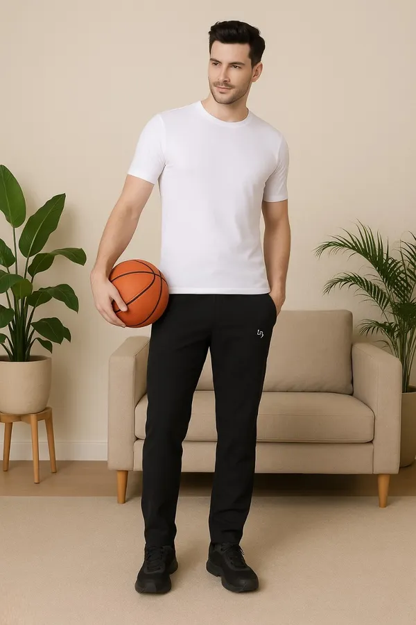 Polyester_Blend_Track_Pant_Dri_Fit_For_Men_(Black)