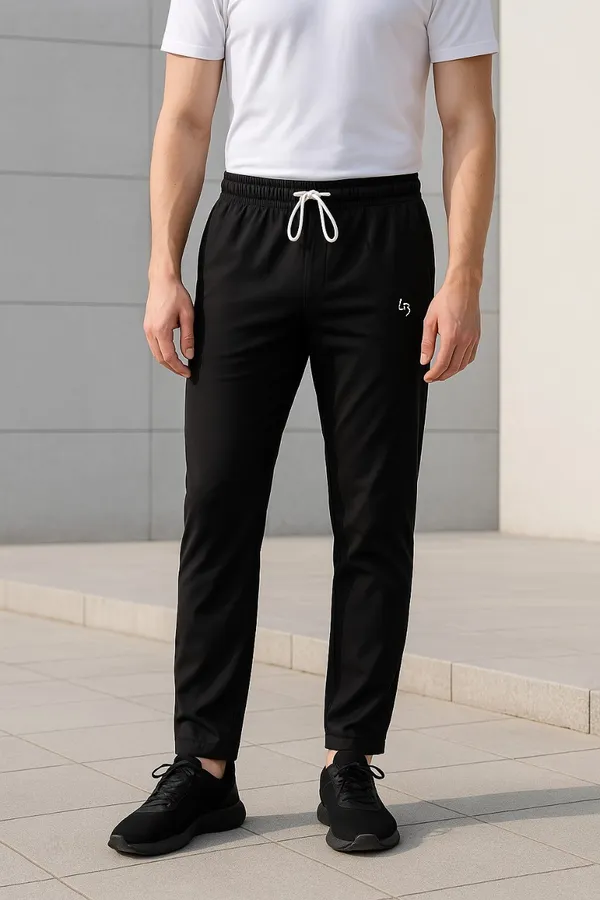 Polyester_Blend_Track_Pant_Dri_Fit_For_Men_(Black)