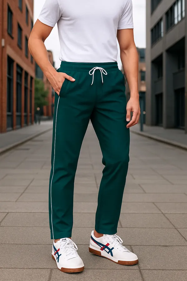 Dri-Fit_Track_Pant_Striped_for_Men_(Green)