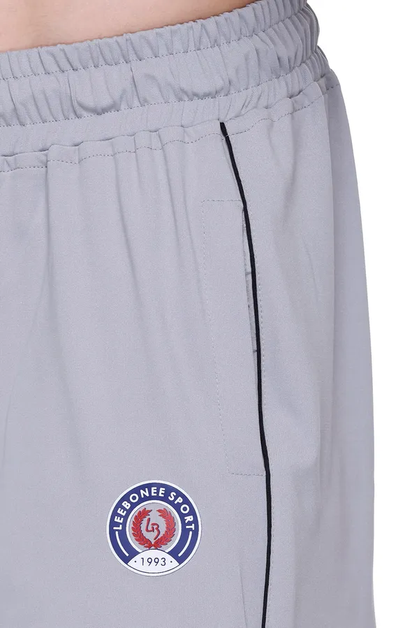 Polyester_Blend_Shorts_Side_Stripe_For_Men_(Light_Grey)