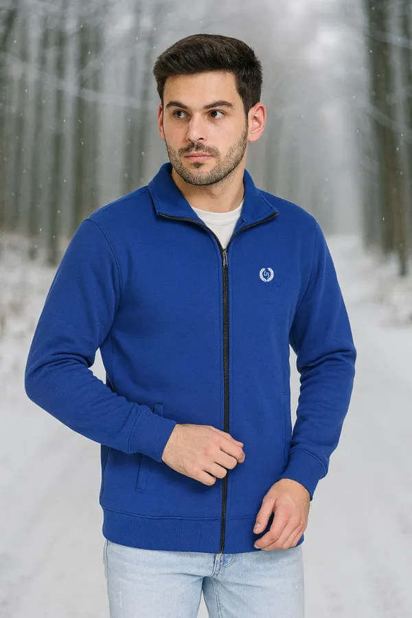 Mens_Solid_Royal_Blue_Cotton_Fleece_Zipper_Sweatshirt