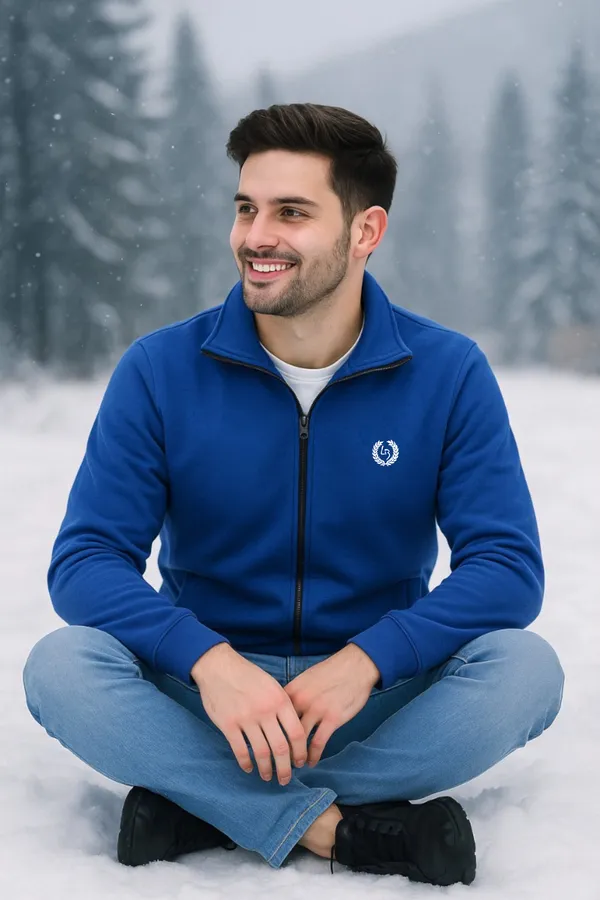 Mens_Solid_Royal_Blue_Cotton_Fleece_Zipper_Sweatshirt
