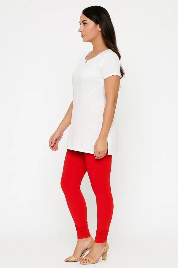 Red_Solid_Cotton_Lycra_Churidar_Leggings_For_Women_&_Girls