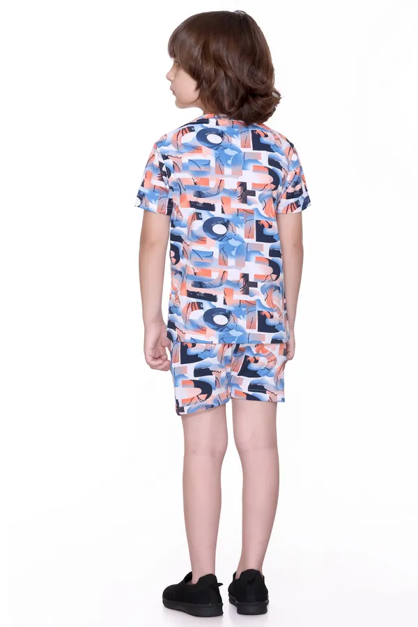 Blue_Kids_Printed_Co-ord_Set_|_T-Shirt_&_Shorts_Combo_for_Boys_&_Girls_|_Summer_Style