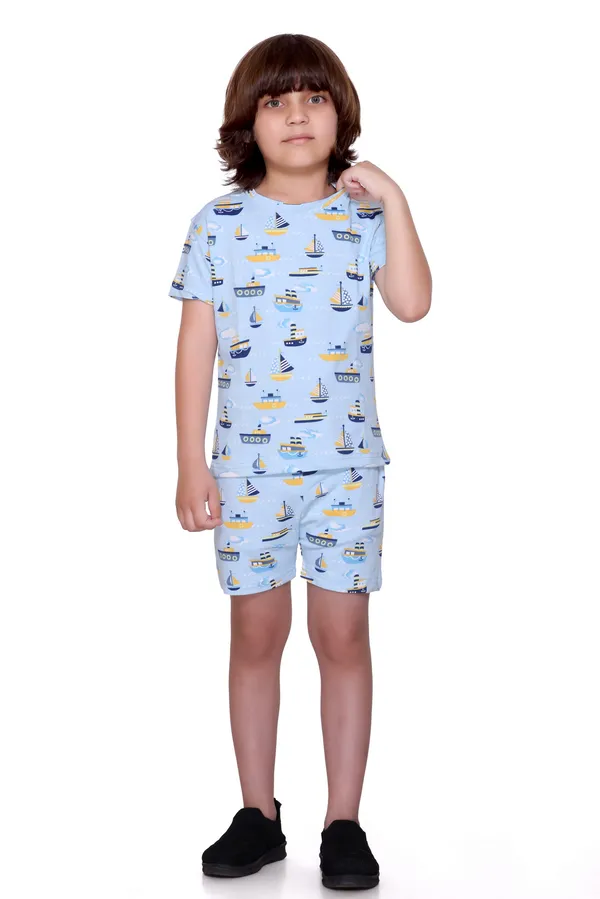 Blue_Kids_Printed_Co-ord_Set_|_Trendy_T-Shirt_&_Shorts_for_Summer_Comfort