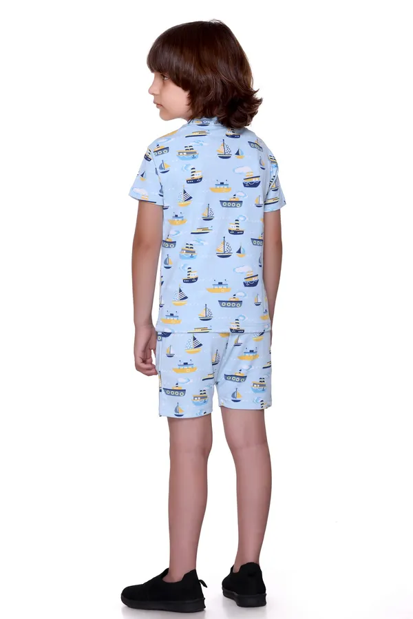 Blue_Kids_Printed_Co-ord_Set_|_Trendy_T-Shirt_&_Shorts_for_Summer_Comfort