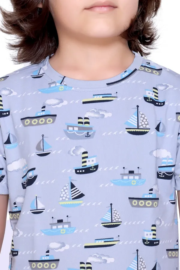Grey_Kids_Co-ord_Set_|_Printed_T-Shirt_&_Shorts_Combo_for_Boys_&_Girls_|_Trendy_Summer_Outfit