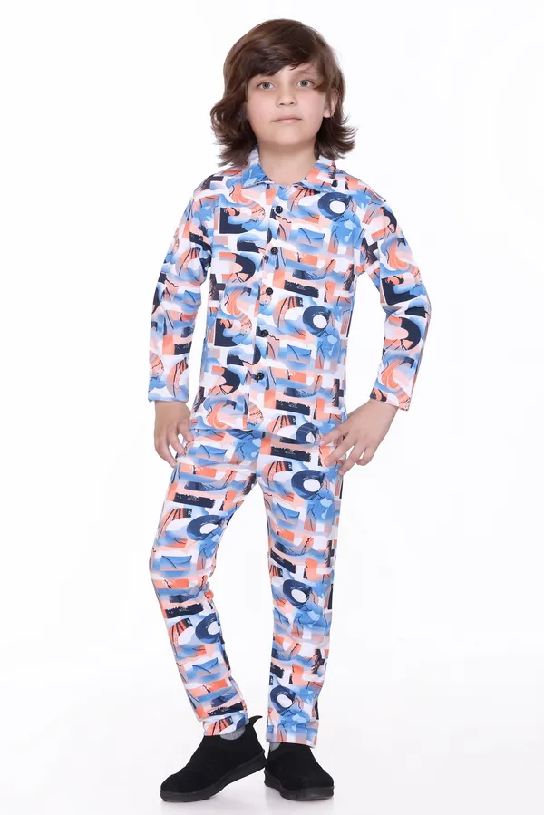 Blue_Kids_Printed_Co-ord_Set_|_Stylish_Full_Sleeve_Shirt_&_Pyjama_Combo_for_Boys_&_Girls
