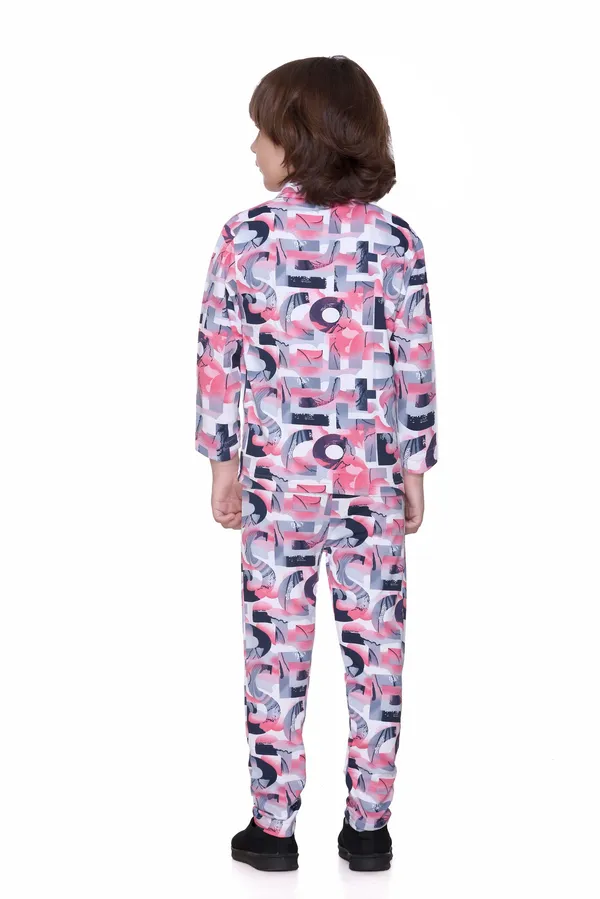 Peach_Colour_Kids_Co-ord_Set_|_Printed_Shirt_&_Pyjama_for_Boys_&_Girls