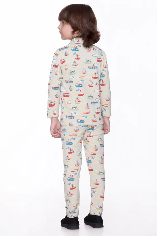 Cream_Colour_Kids_Co-ord_Set_|_Printed_Full_Sleeve_Shirt_&_Pyjama_Combo_for_Boys_&_Girls