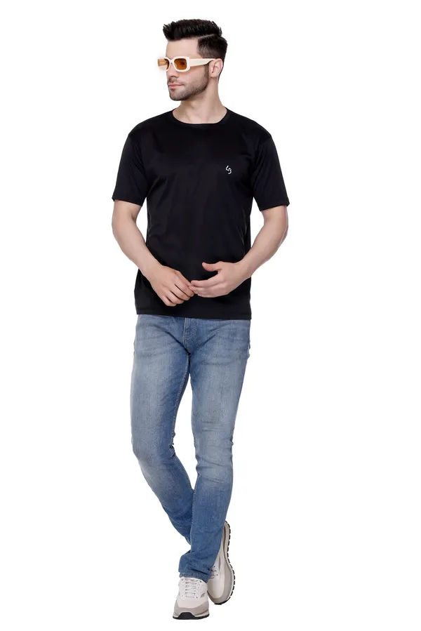 Solid_Black_Plus_Size_Dri_Fit_Round_Neck_Tshirt_For_Men