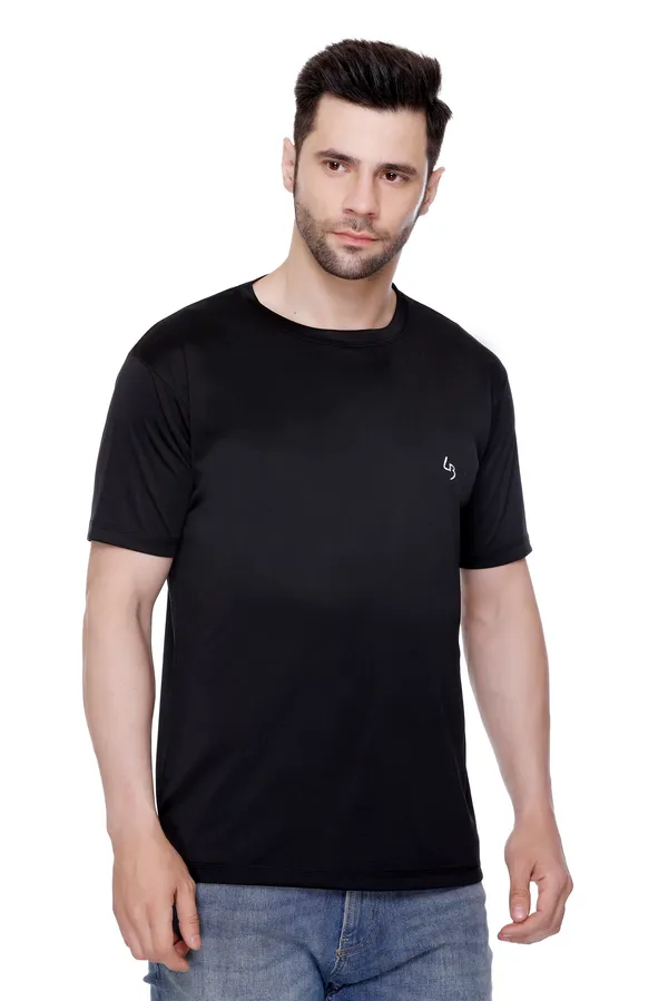 Solid_Black_Plus_Size_Dri_Fit_Round_Neck_Tshirt_For_Men