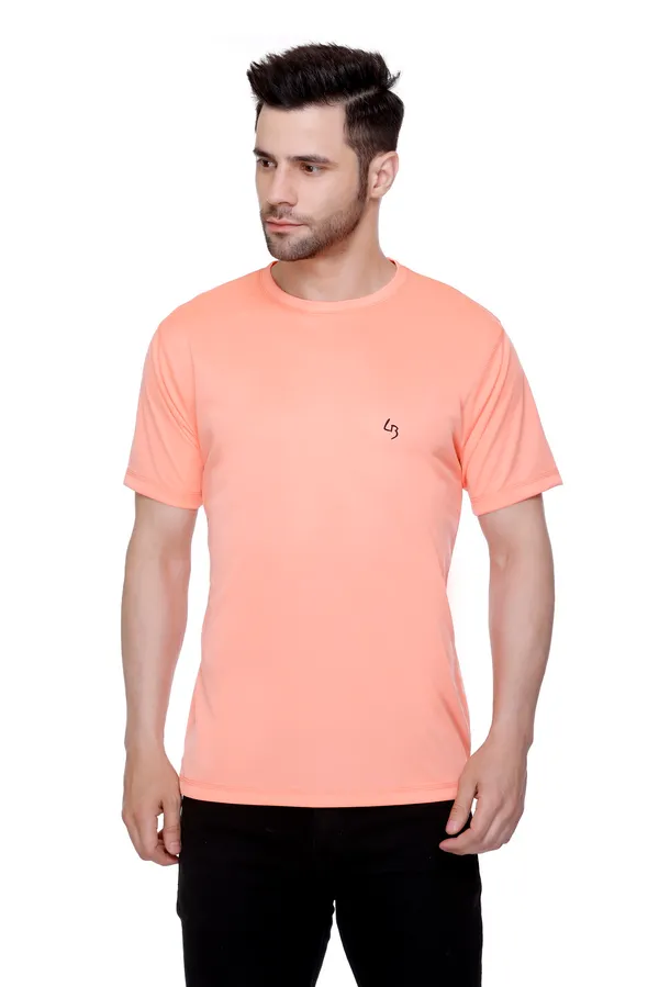 Solid_Peach_Plus_Size_Dri_Fit_Round_Neck_Tshirt_For_Men