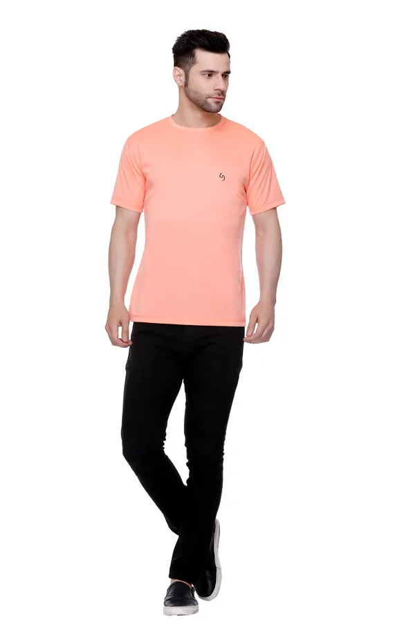 Solid_Peach_Plus_Size_Dri_Fit_Round_Neck_Tshirt_For_Men