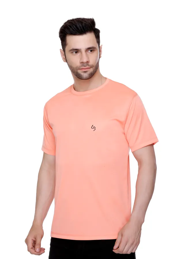Solid_Peach_Plus_Size_Dri_Fit_Round_Neck_Tshirt_For_Men
