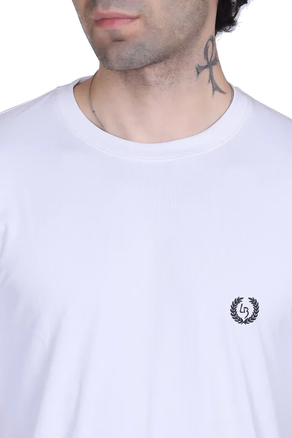 White_Polyester_Blend_Solid_Dri_Fit_Tshirt_For_Men