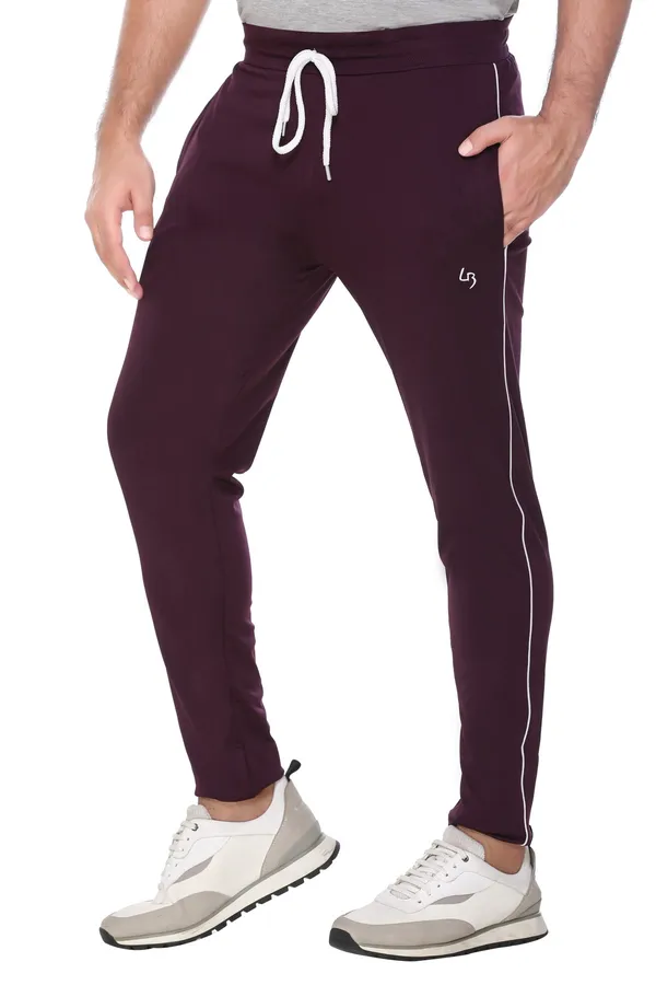 Wine_Polyester_Blend_Solid_Dri_Fit_Track_Pant_For_Men