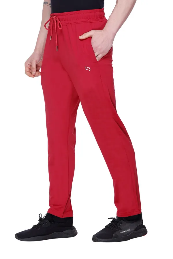 Maroon_Polyester_Blend_Solid_Dri_Fit_Track_Pant_For_Men