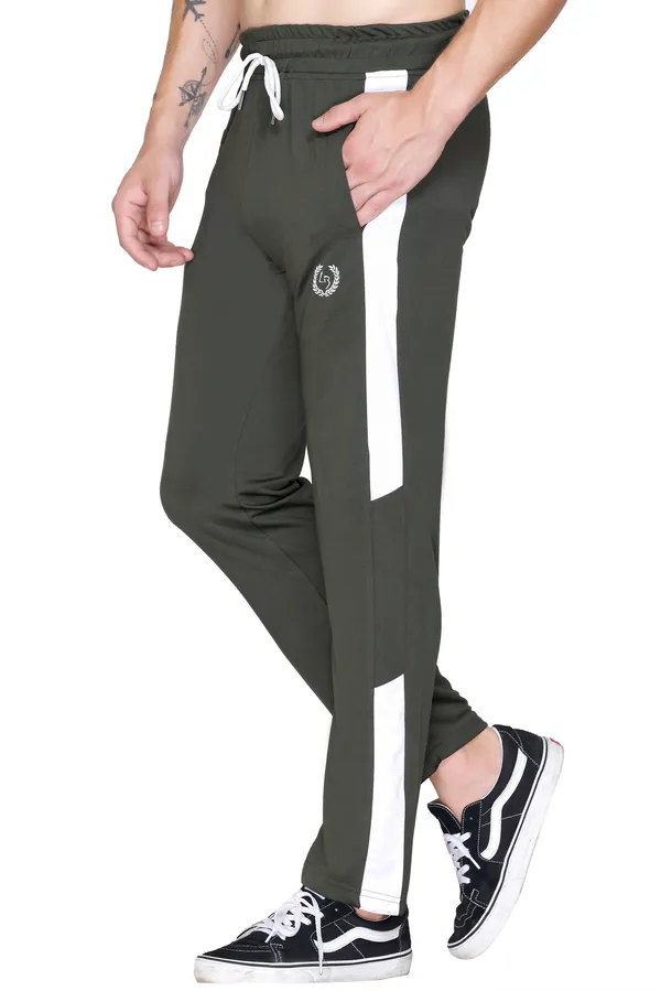 Dri-Fit_Track_Pant_Side_Stripe_For_Men_(Olive)